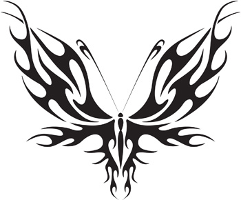 Tribal Butterfly 50